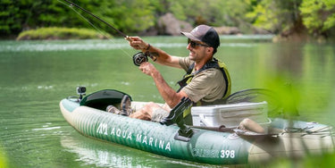 Aqua Marina 13’1” Caliber Angling Fishing Kayak 1 person